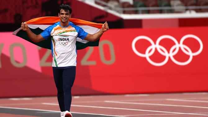 Neeraj Chopra Wins Gold For India in Olympics