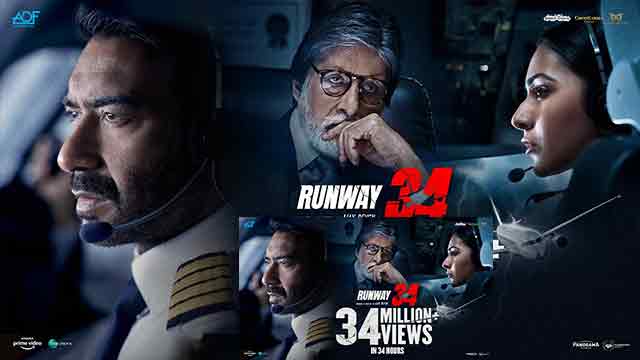 Runway 34 Trailer - Amitabh Bachchan, Ajay Devgn, Rakul Preet